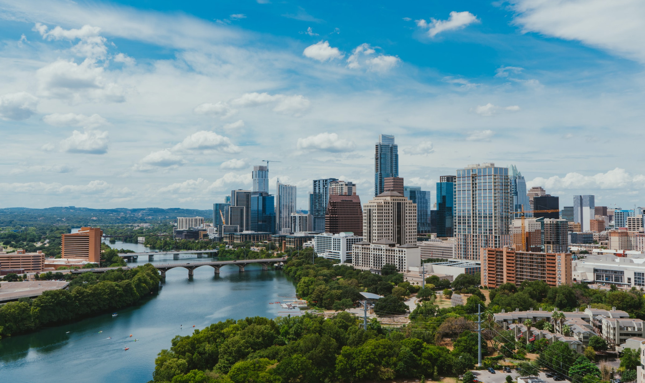 Austin, Texas - City Skyline